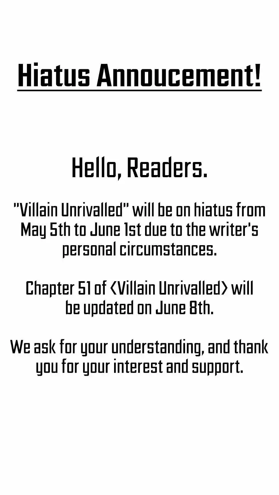 The Villainous Warrior Chapter 50.5 1